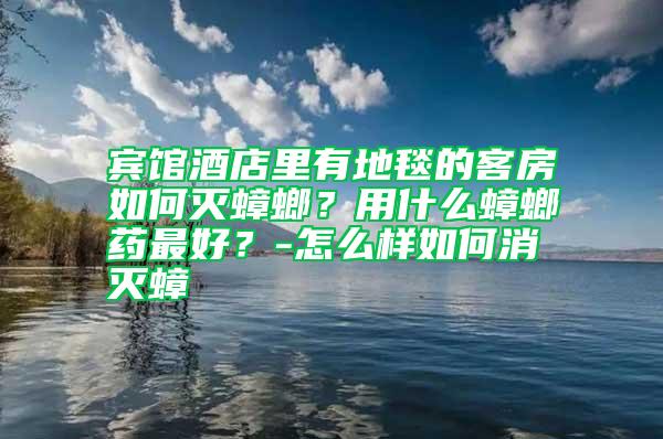賓館酒店里有地毯的客房如何滅蟑螂？用什么蟑螂藥最好？-怎么樣如何消滅蟑