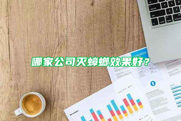 哪家公司滅蟑螂效果好？