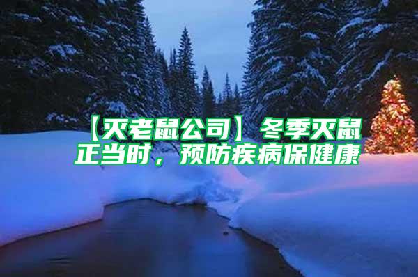 【滅老鼠公司】冬季滅鼠正當時,預防疾病保健康